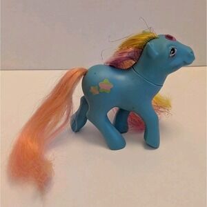 Vtg My Little Pony 1984 Star Gleamer Princess Brush 'n Grow Original Hasbro G1
